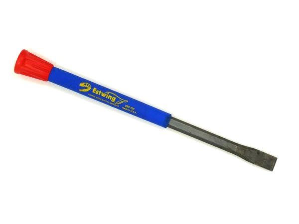Cincel Estwing de punta plana estrecha, 12” de largo