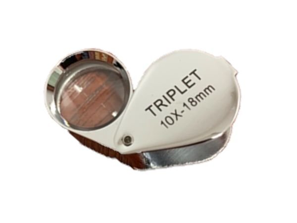 Lupa de mano LED Triplet Hand Lens 10 X