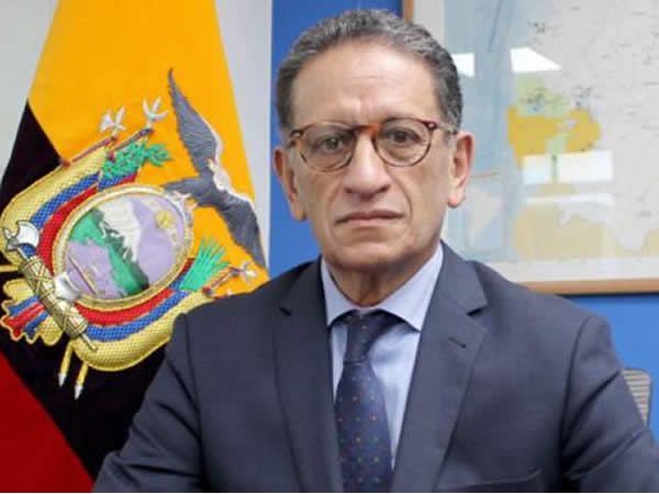 Juan Carlos Bermeo Calderón es el nuevo Ministro de Energía y Recursos Naturales No Renovables