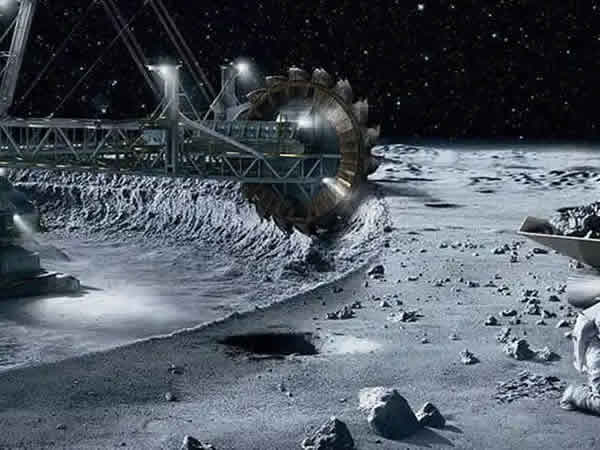 Científicos que trabajan en enjambres autónomos de robots para minar la Luna