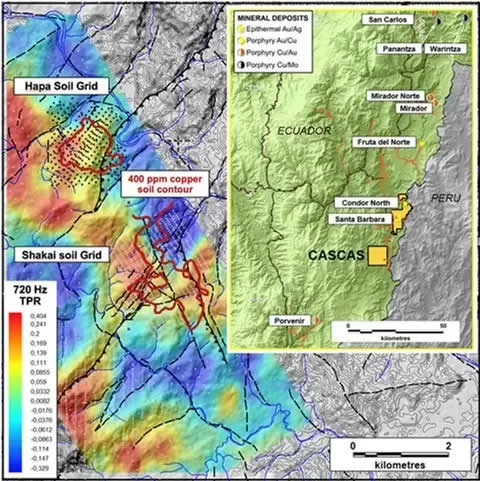 Luminex Resources Discovers a New Porphyry Copper Target at Cascas