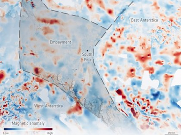 La Antártida presenta un gran brecha geológica